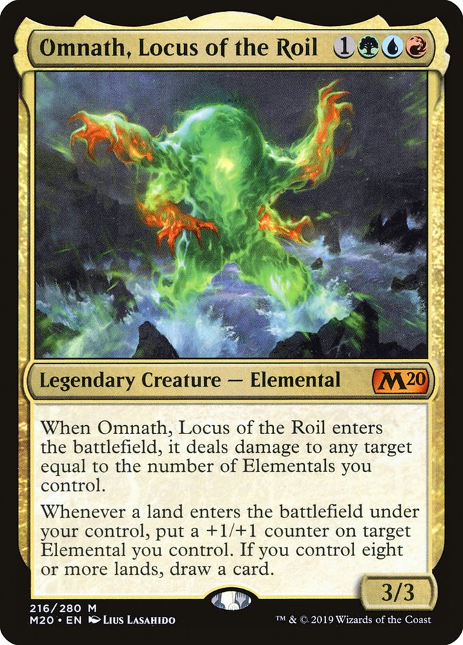 Omnath, Locus of the Roil [Core Set 2020] | Mindsight Gaming