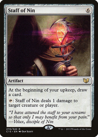 Staff of Nin [Commander 2015] | Mindsight Gaming
