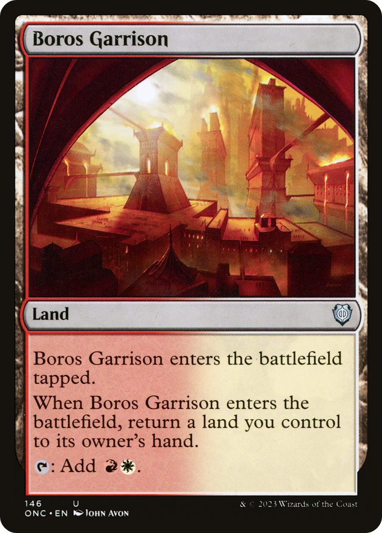 Boros Garrison [Phyrexia: All Will Be One Commander] | Mindsight Gaming