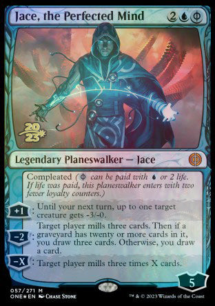 Jace, the Perfected Mind [Phyrexia: All Will Be One Prerelease Promos] | Mindsight Gaming